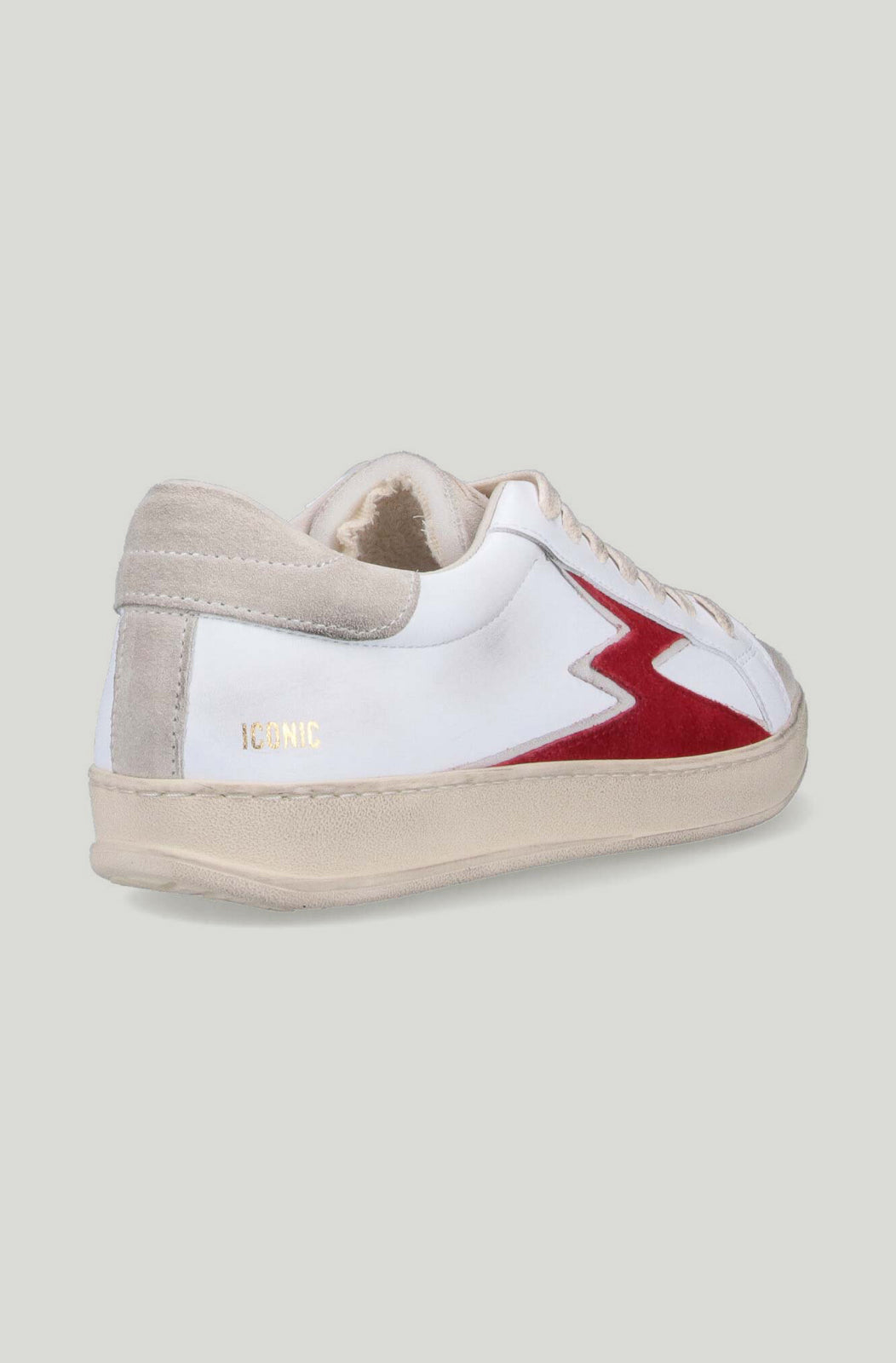 Calzado sport blanca y roja