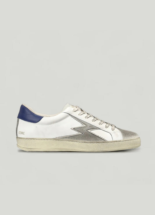 Calzado sport blanca y gris