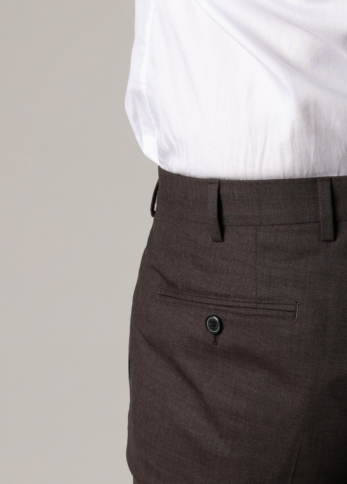 Pantalón vestir marrón