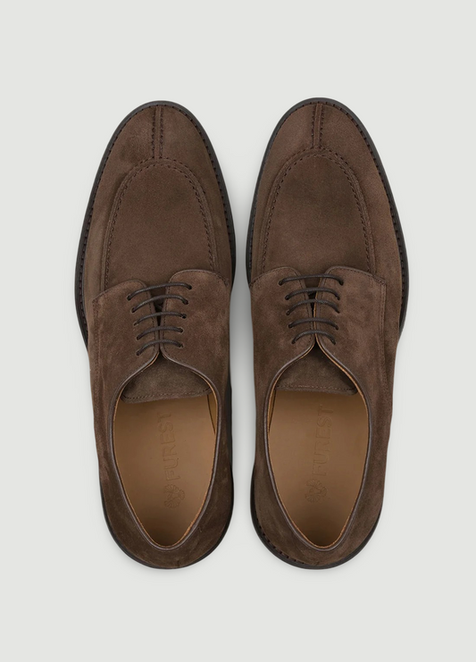 Zapato sport serraje marrón