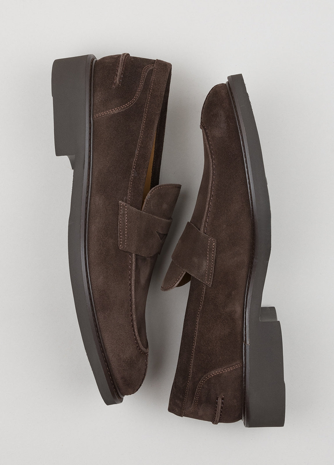 Mocasín Sport serraje marrón