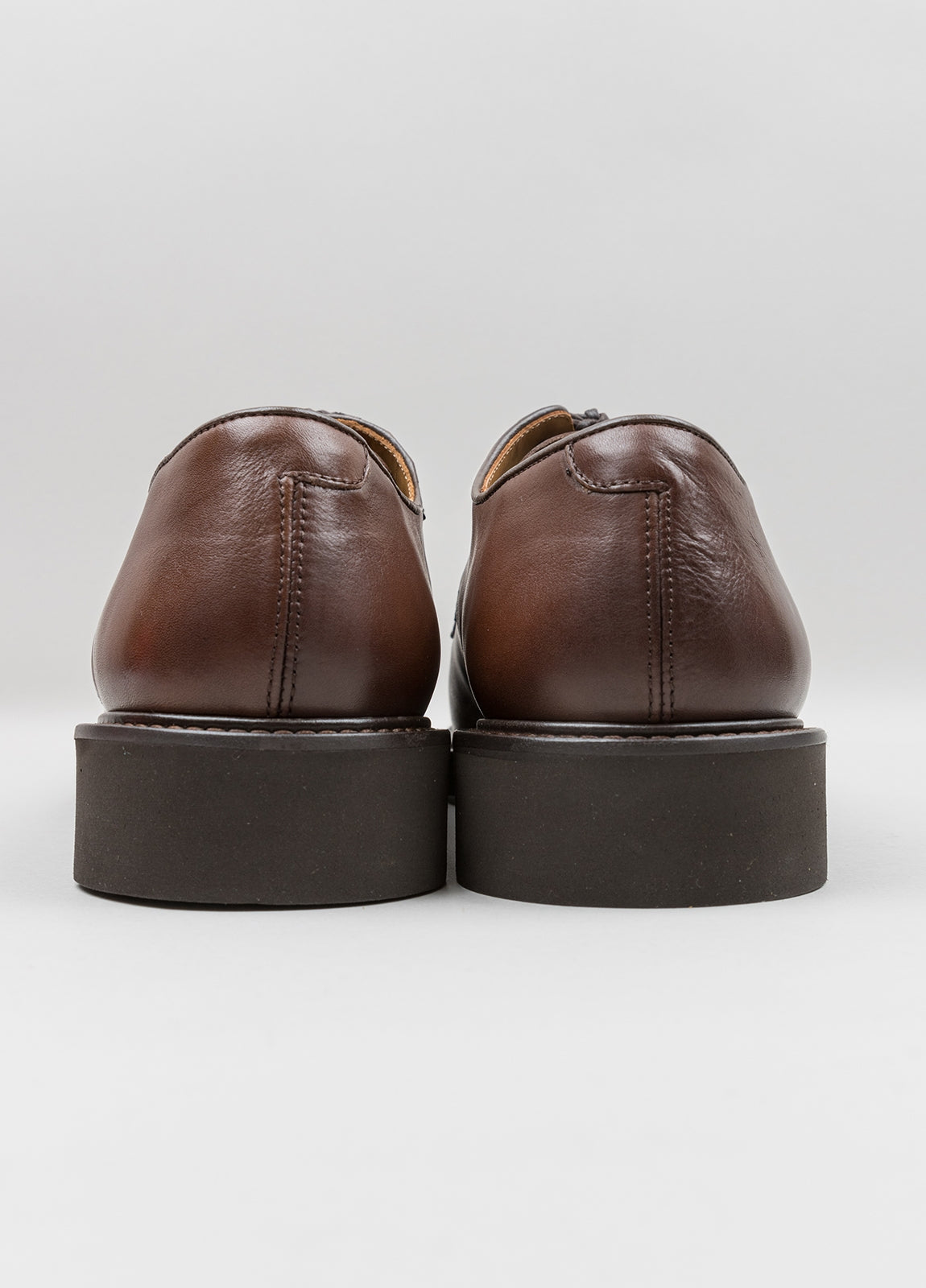 Zapato sport piel marrón