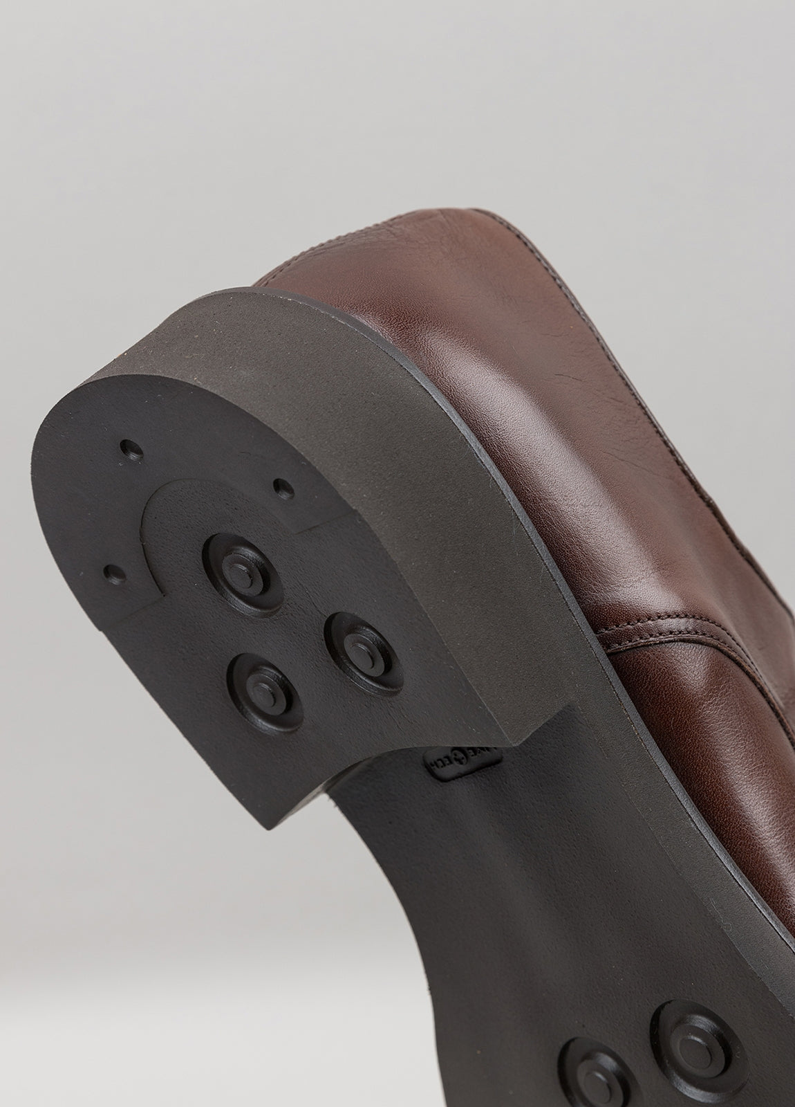 Zapato sport piel marrón