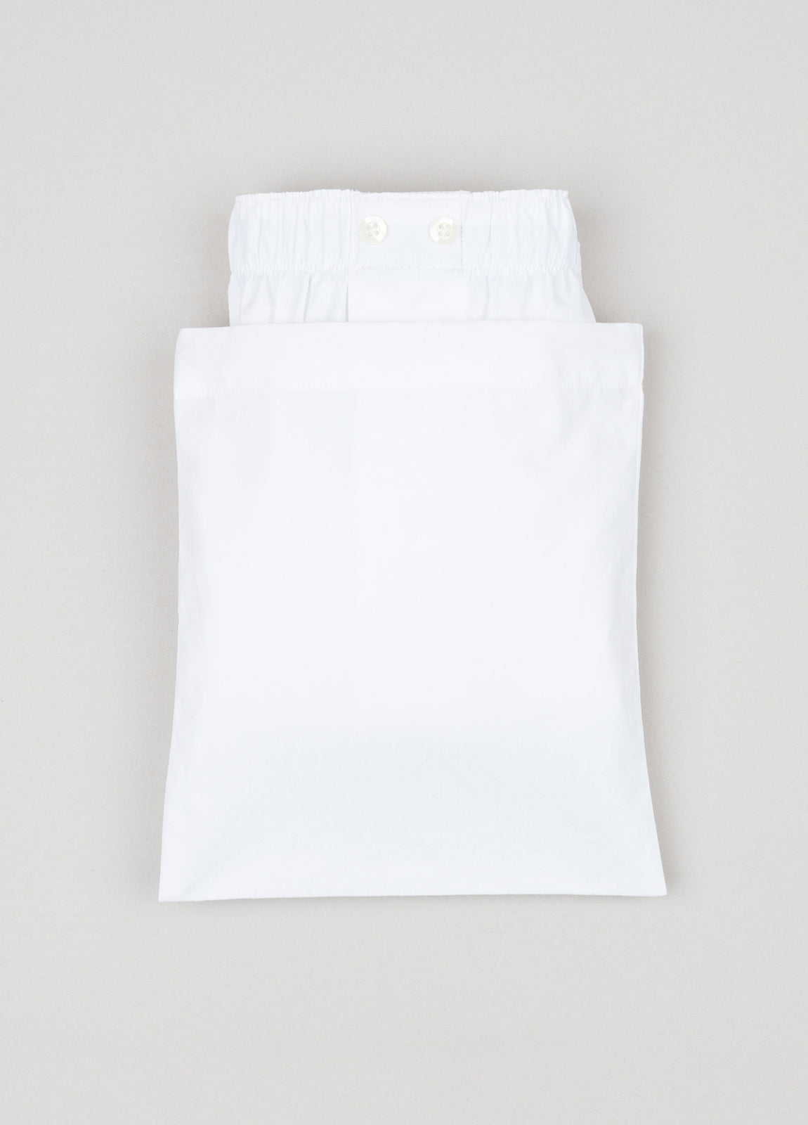 White plain boxer