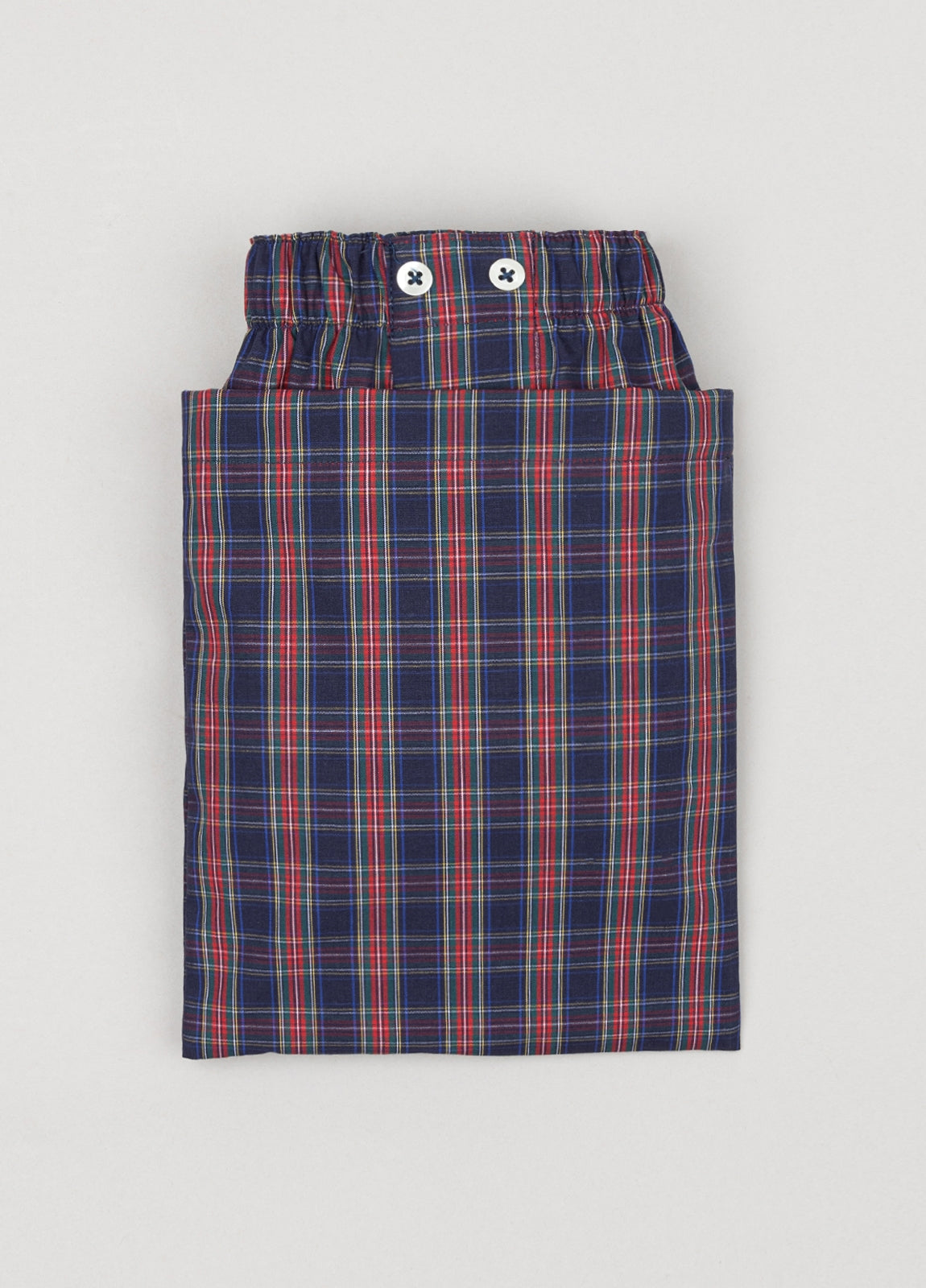 Boxer cuadros azul y rojo