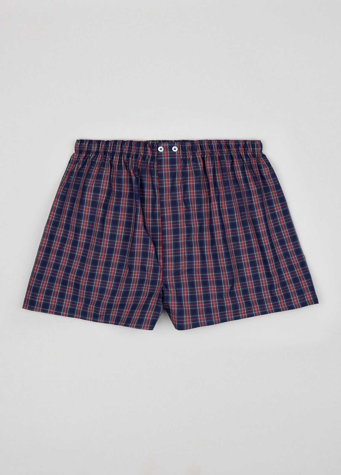 Boxer cuadros azul y rojo