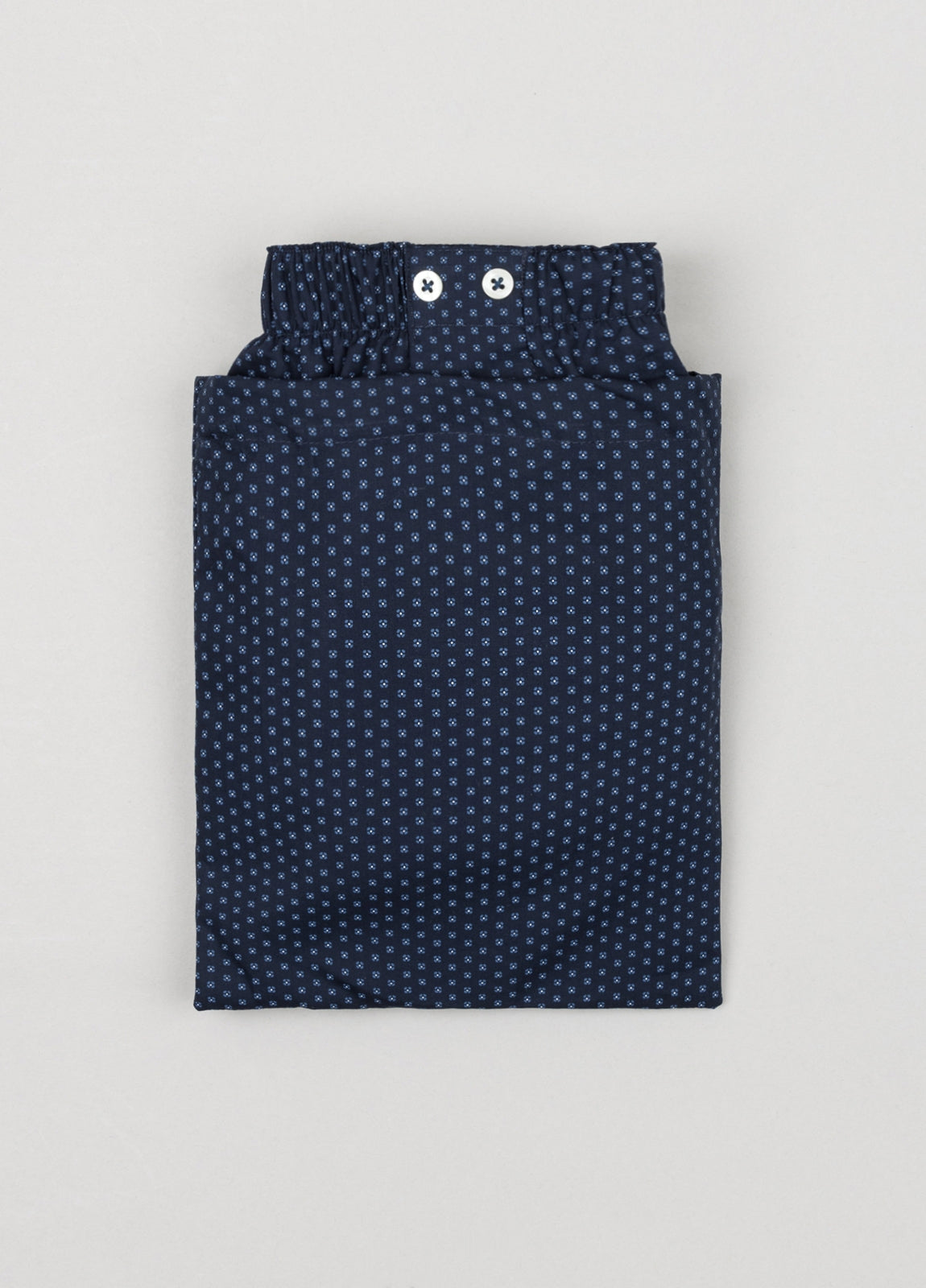 Boxer micro dibujo marino