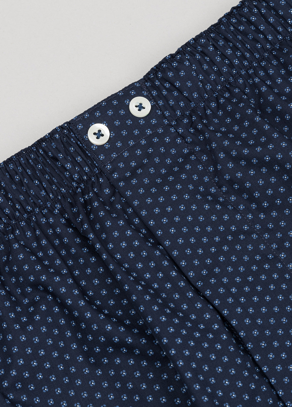 Boxer micro dibujo marino