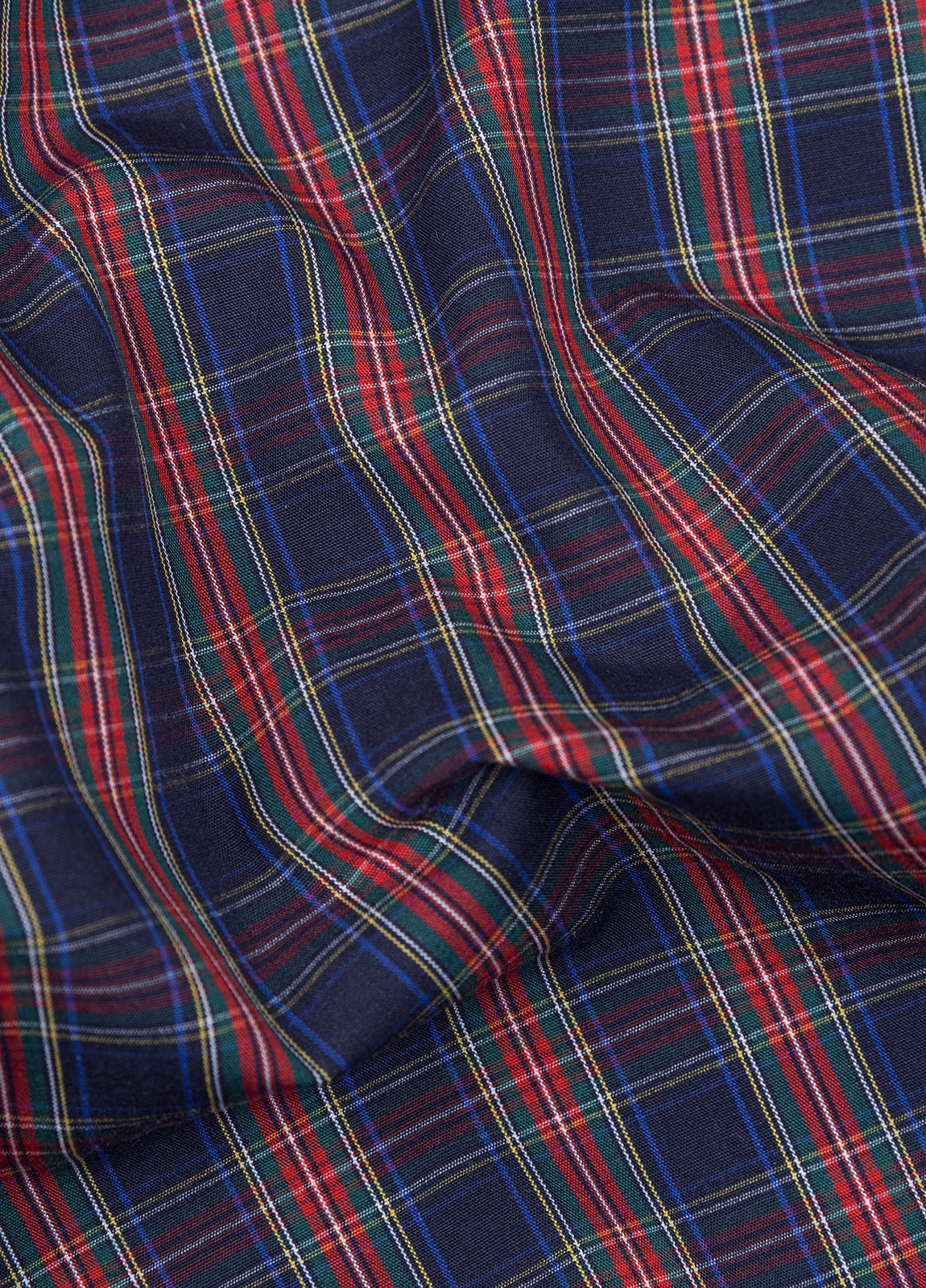 Long checked pajamas with cover included