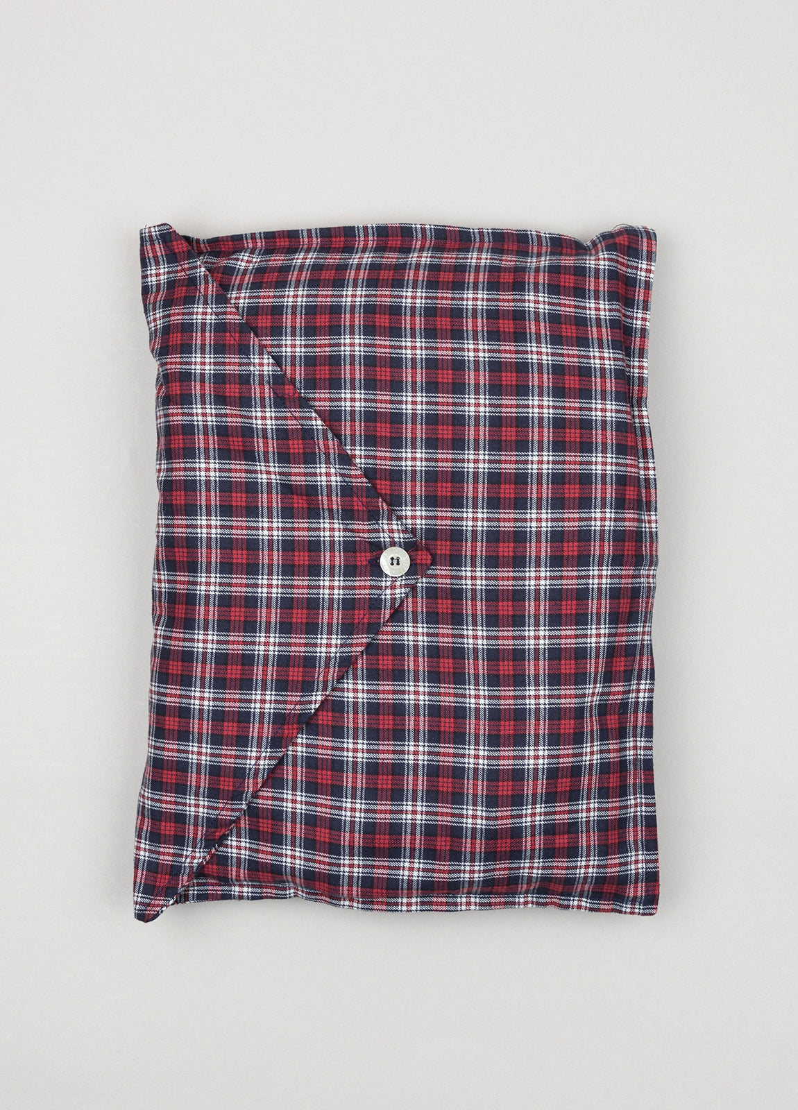 Bata cuadros color rojo