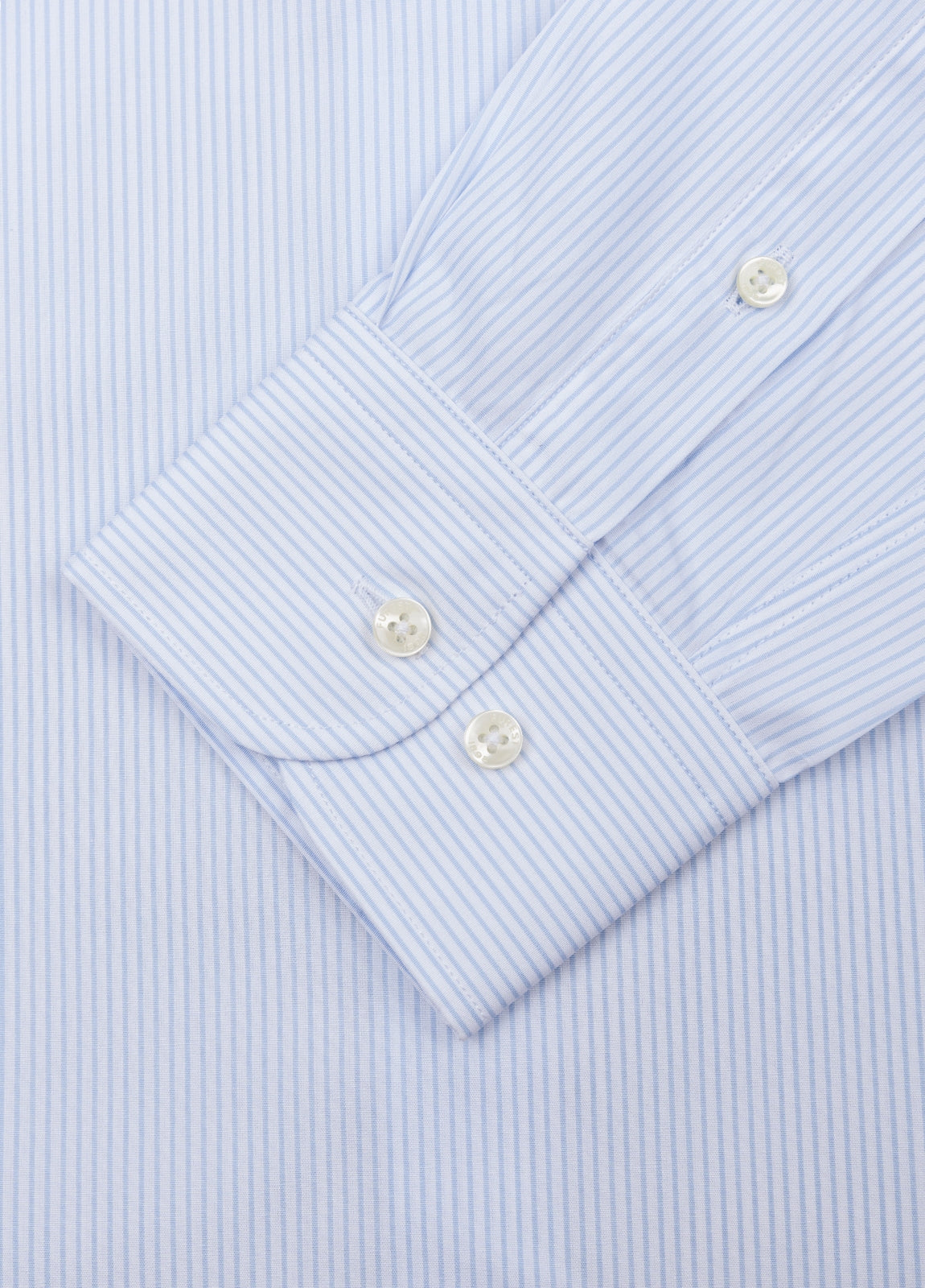 Camisa vestir raya celeste