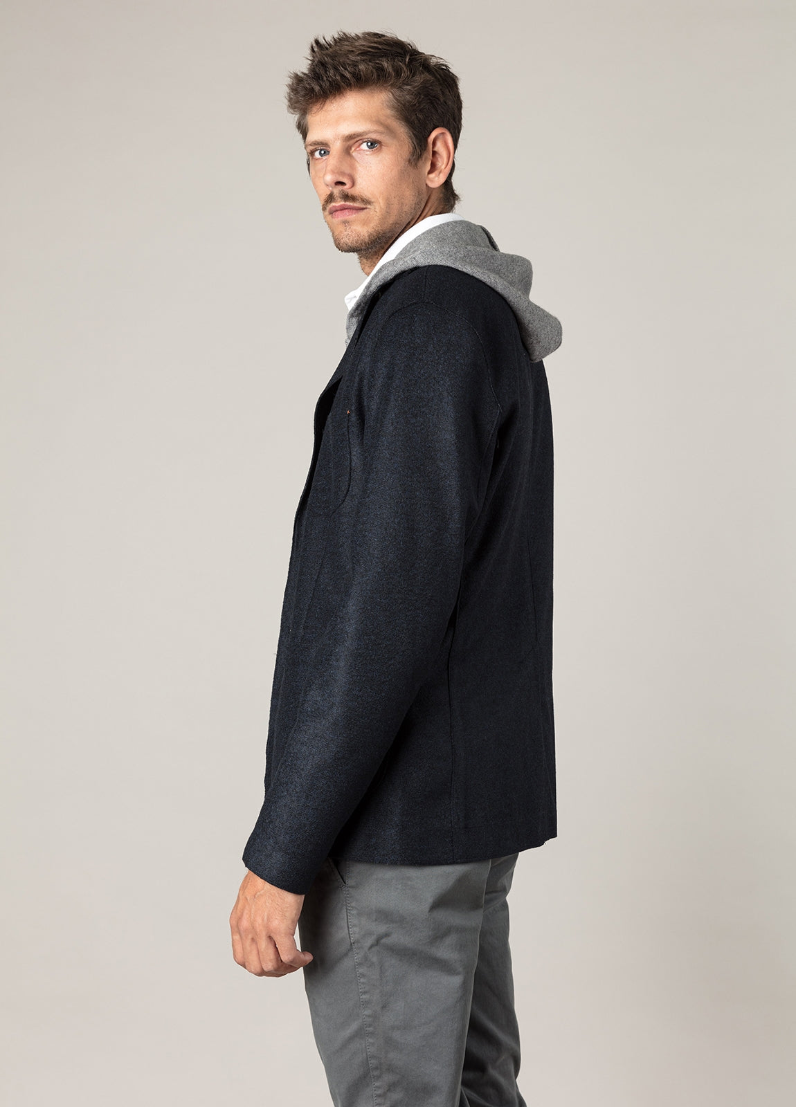Navy blue blazer
