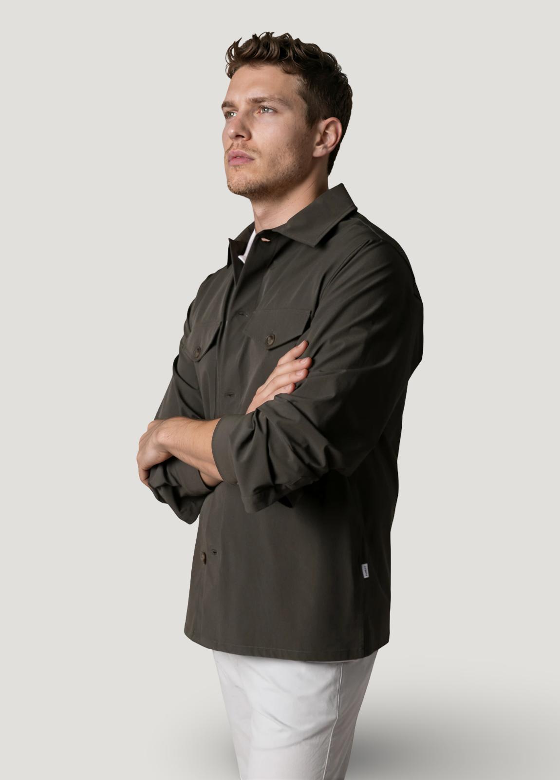Sobrecamisa kaki