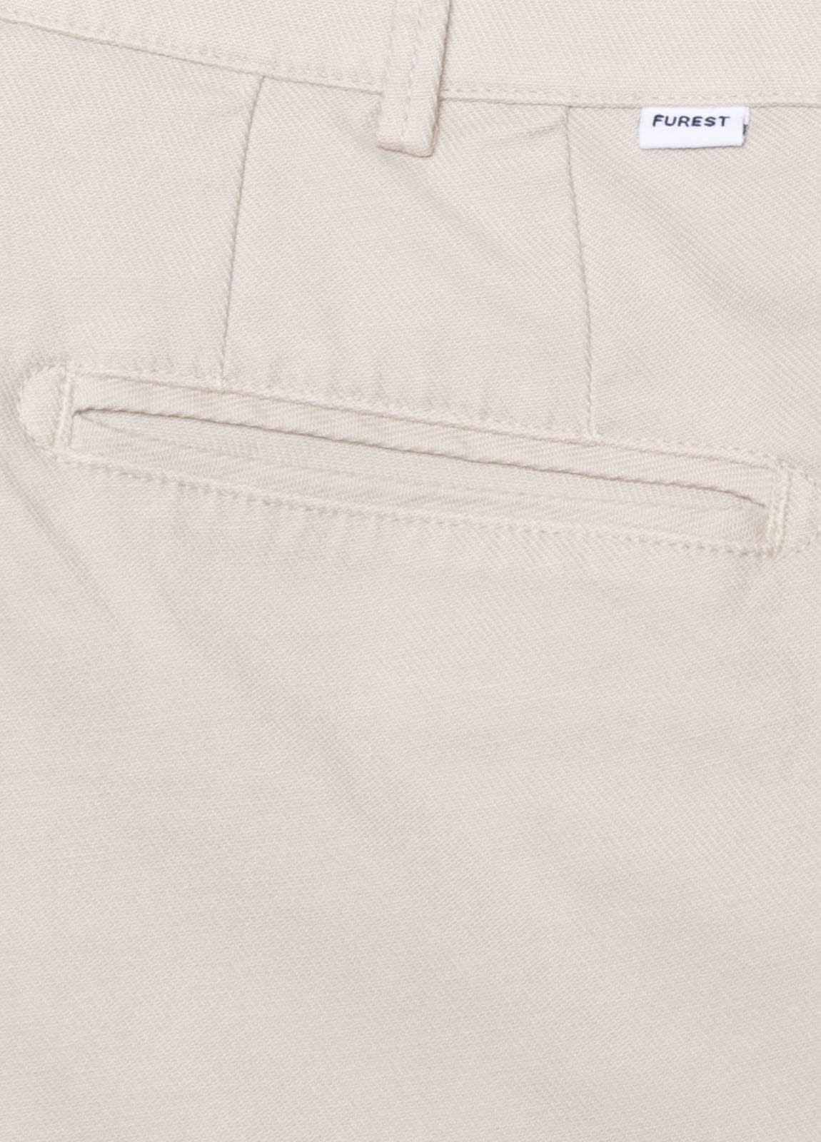 Pantalón chino regular crudo