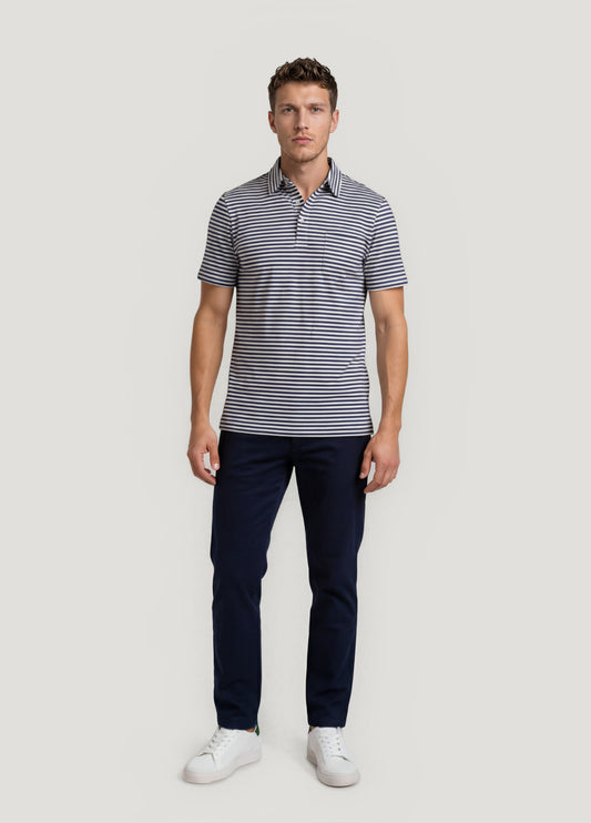 Pantalón chino regular marino