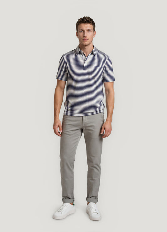 Pantalón chino regular gris