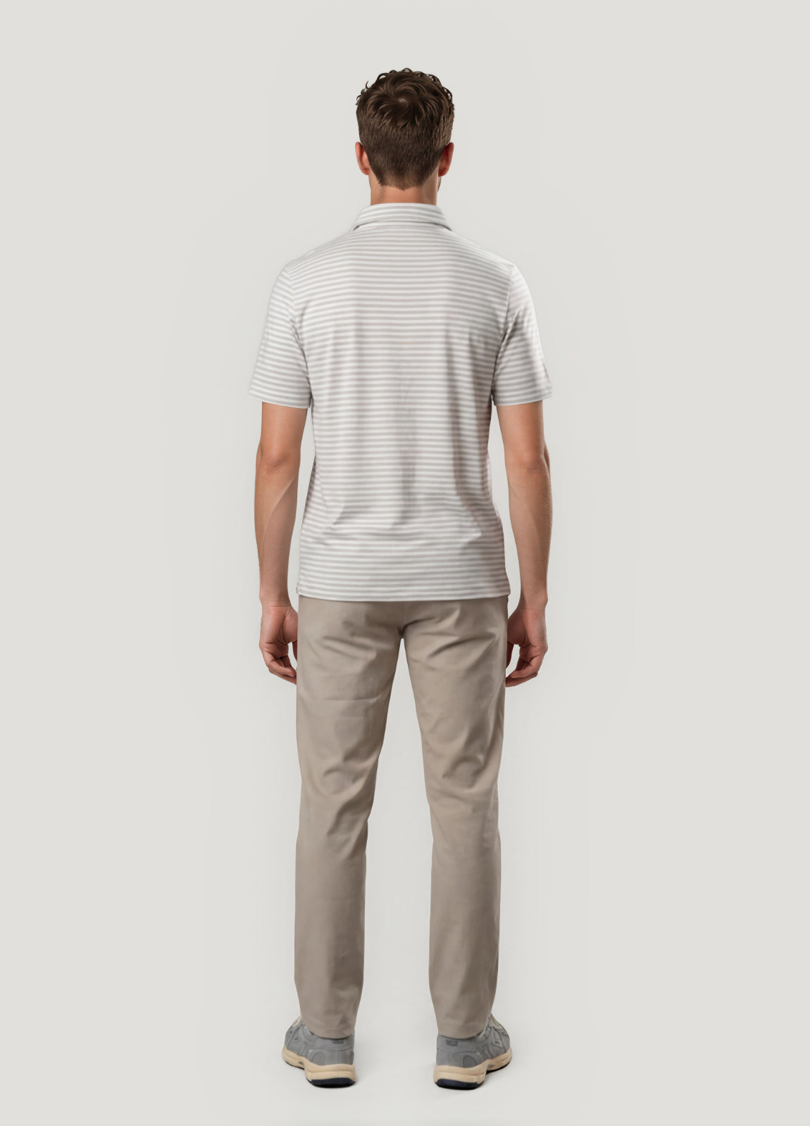 Pantalón chino regular beige