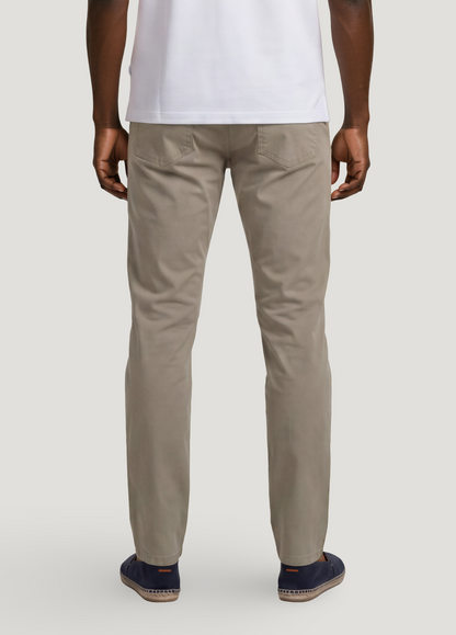 Pantalón cinco bolsillos visón