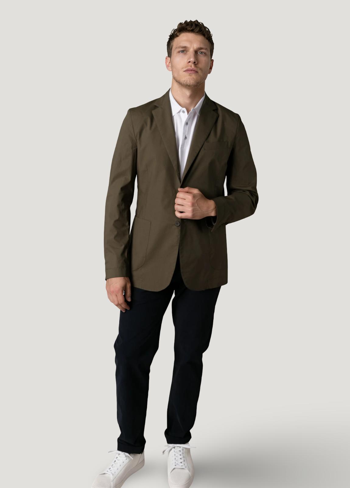 Khaki blazer