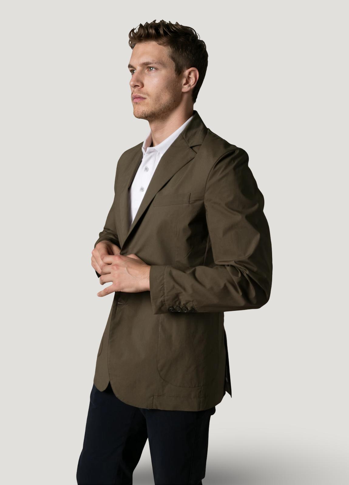 Khaki blazer
