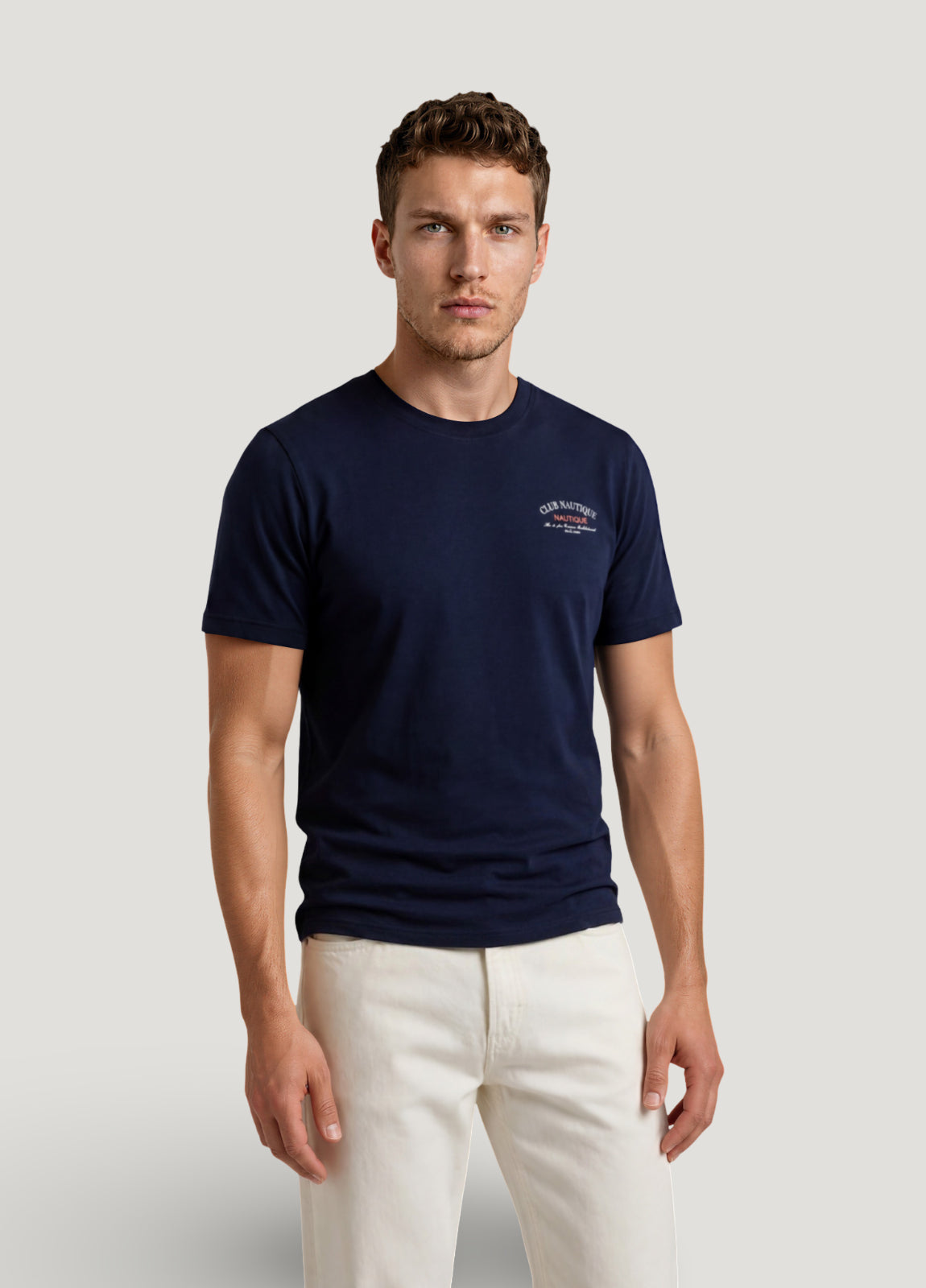 Camiseta Club Nautique marino
