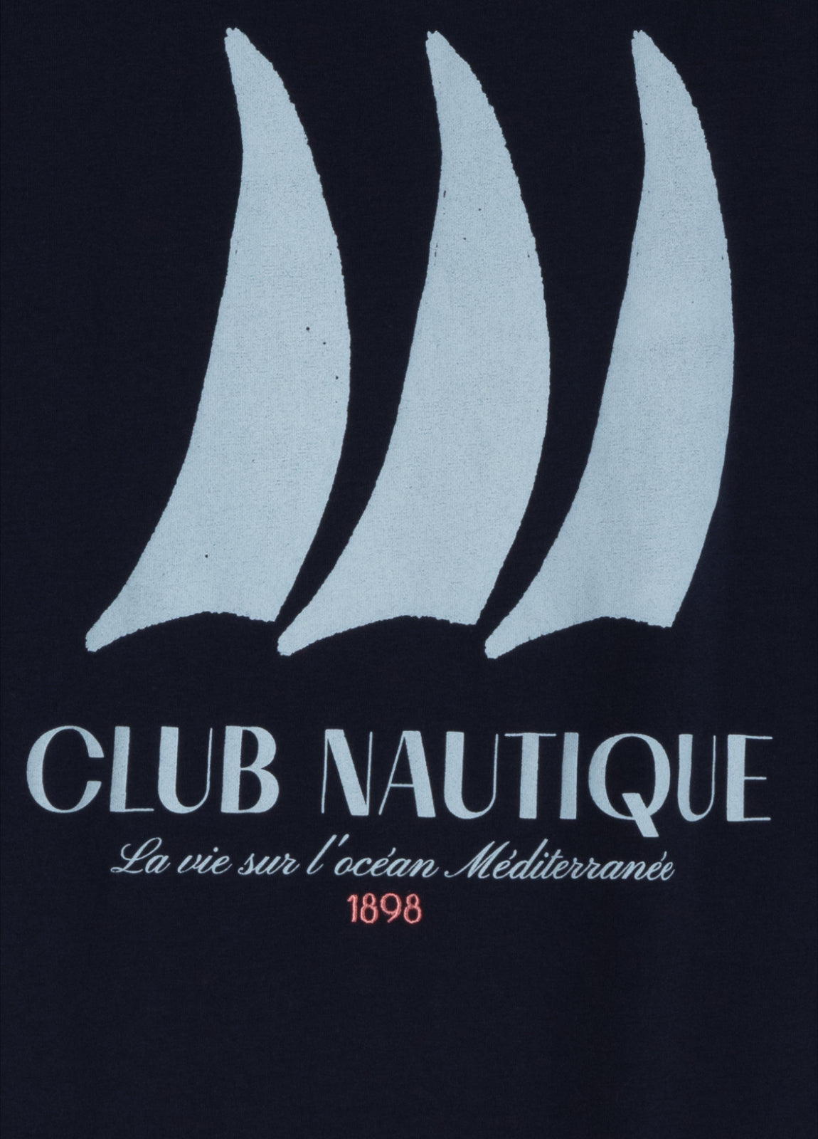 Camiseta Club Nautique marino