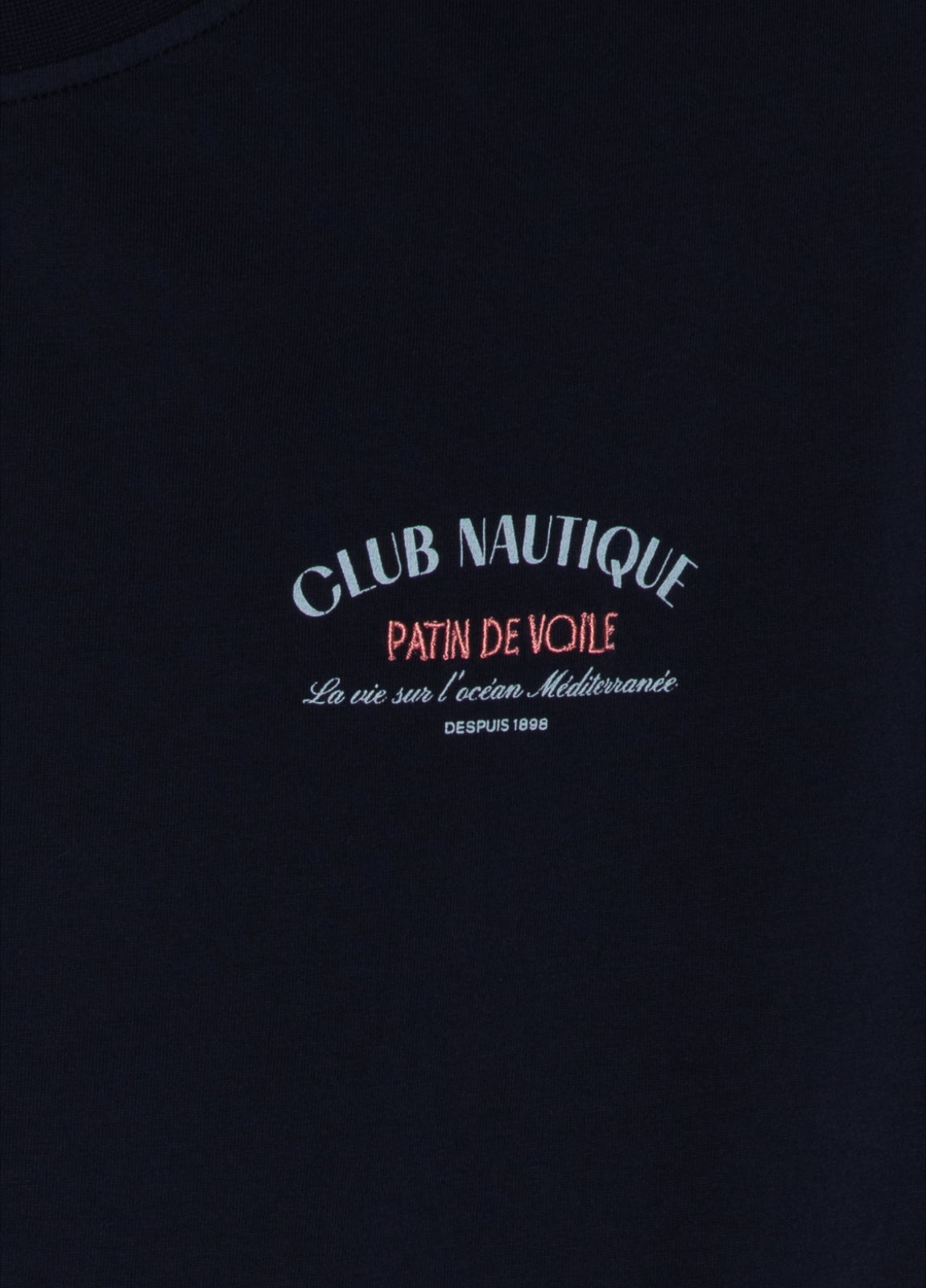 Camiseta Club Nautique marino