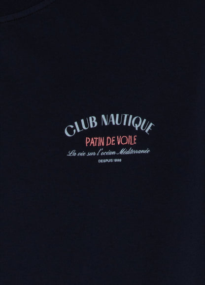 Camiseta Club Nautique marino
