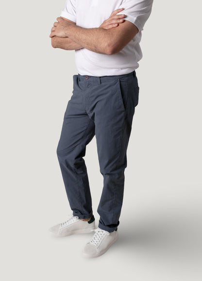 Casual lead-grey chinos