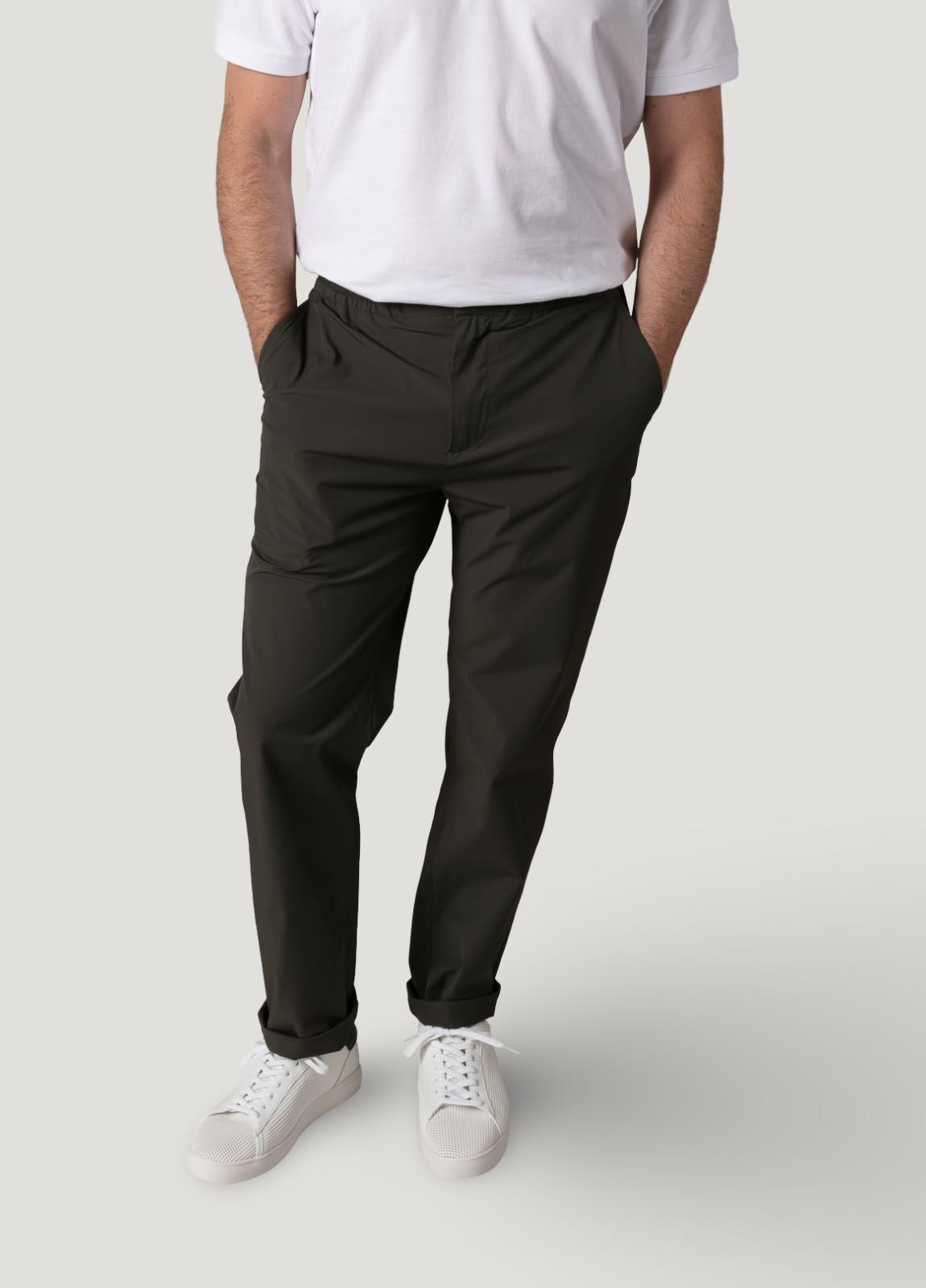 Khaki active pants