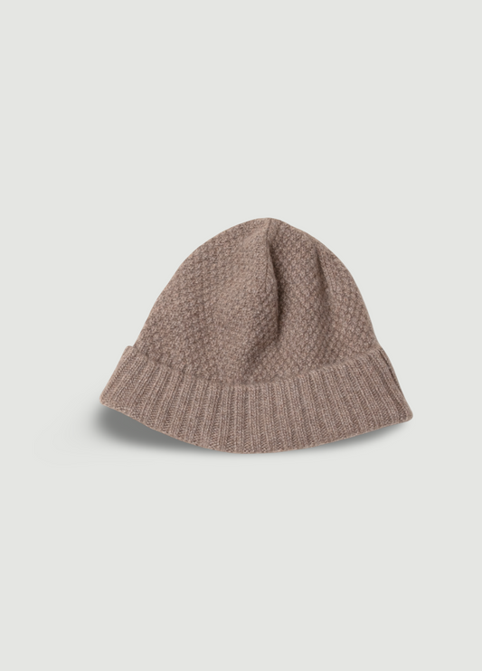 Gorro cashmere visón