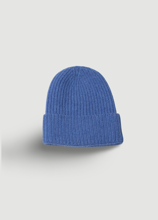 Gorro lana azul