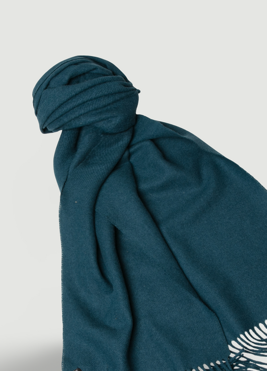Bufanda color verde
