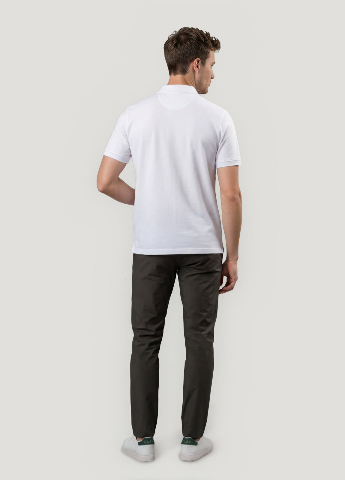 Khaki active pants