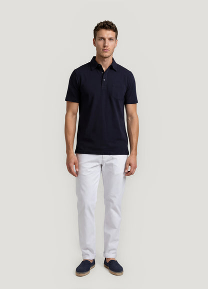 Pantalón casual chino blanco