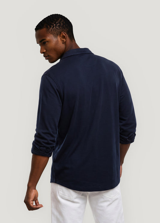 Blue knit shirt (COMING SOON)