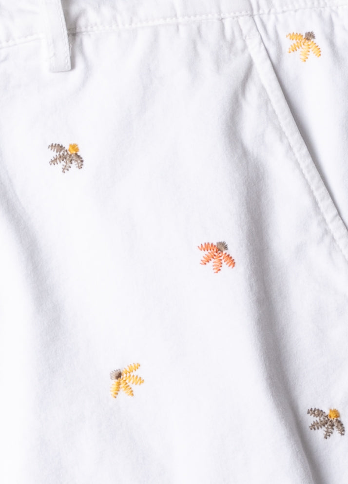 Bermuda flores blanca