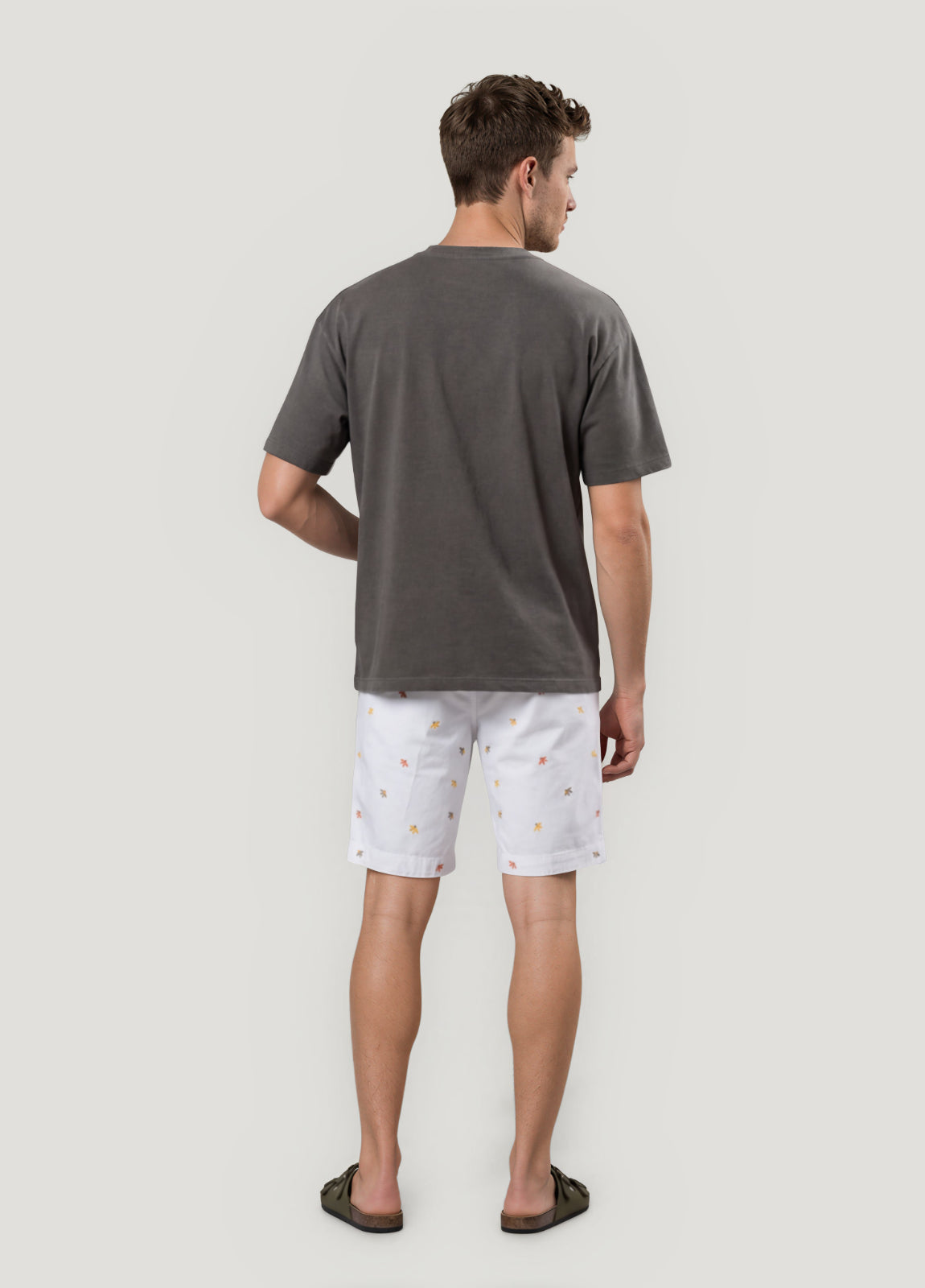 Bermuda flores blanca