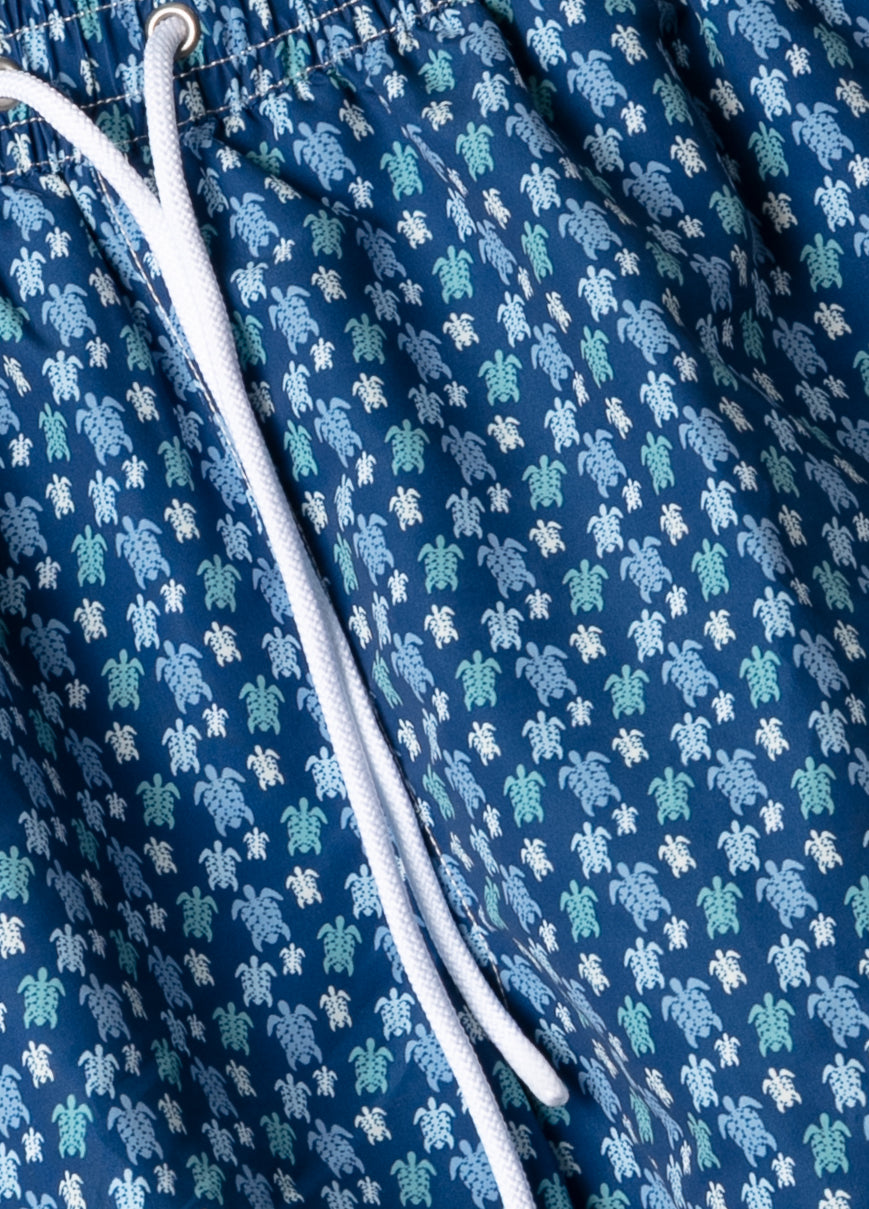 Bañador tortugas navy