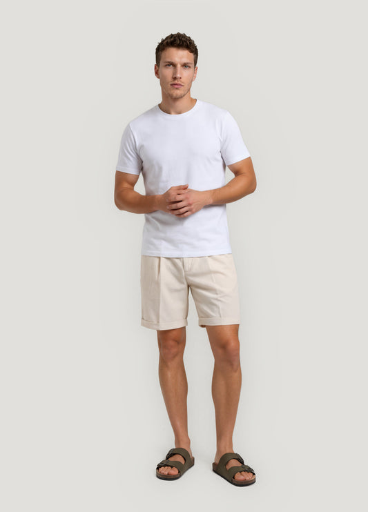 Bermuda seersucker beige