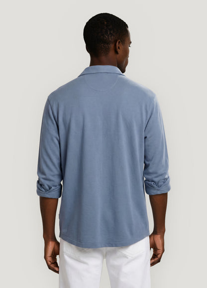Blue knit shirt (COMING SOON)