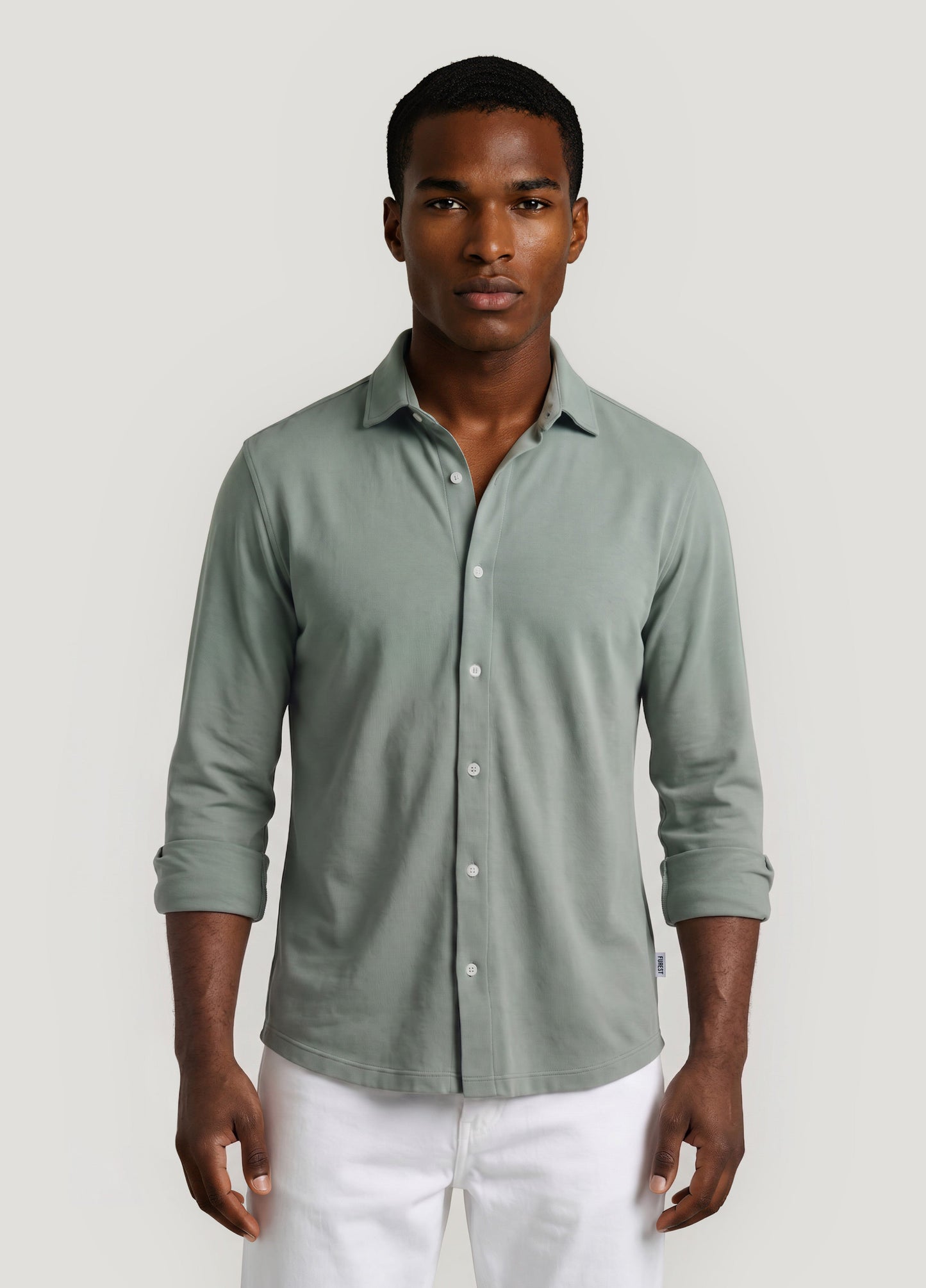 Green knit shirt (COMING SOON)