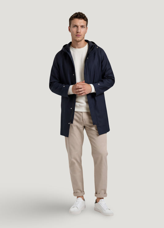 Raincoat marino