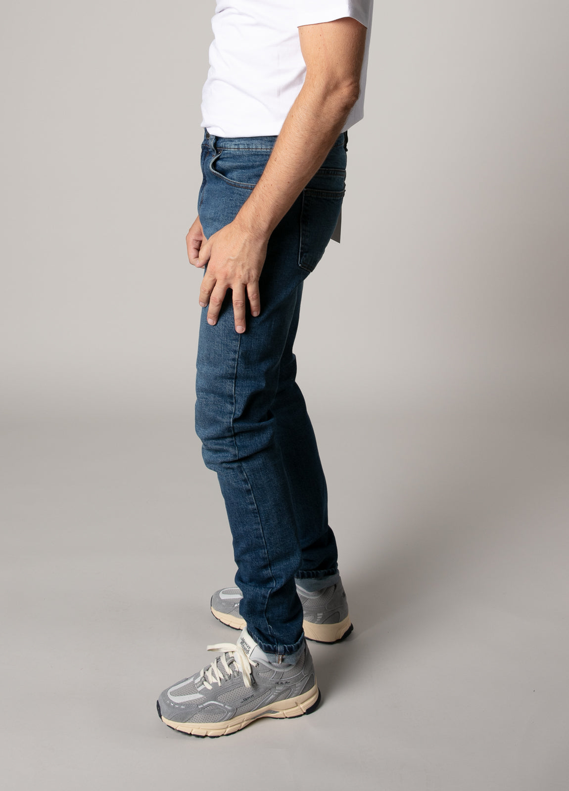 Pantalón tejano denim medio