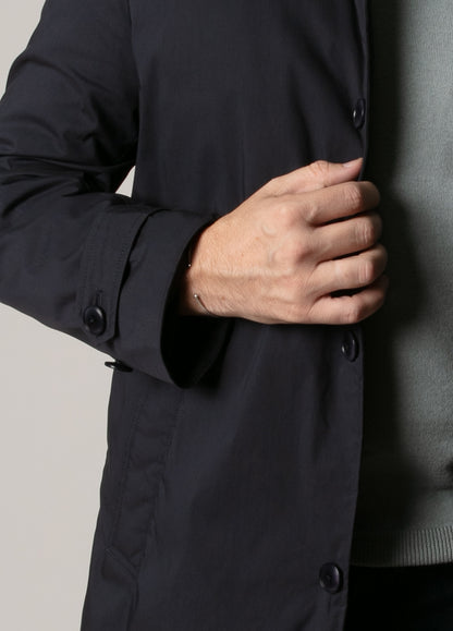 Trench azul marino