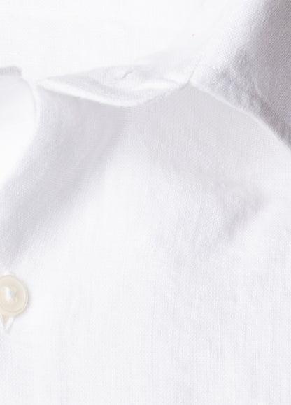 White linen shirt