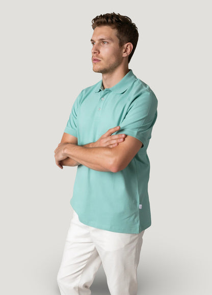 Polo manga corta pique manzana