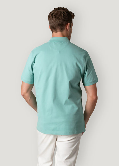 Polo manga corta pique manzana