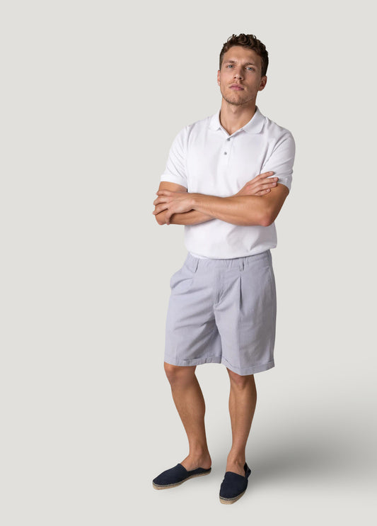 Bermuda seersucker azul