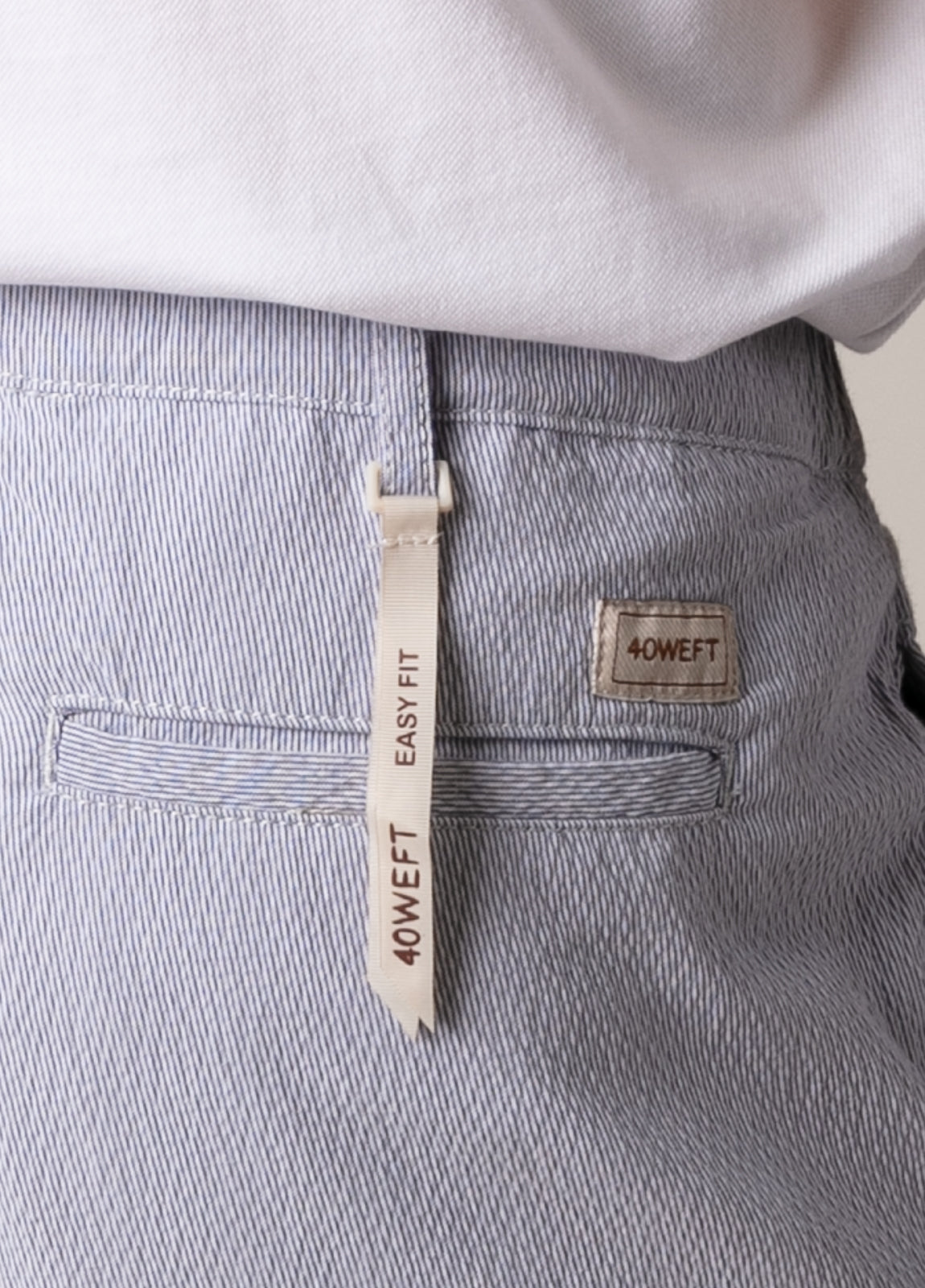 Bermuda seersucker azul